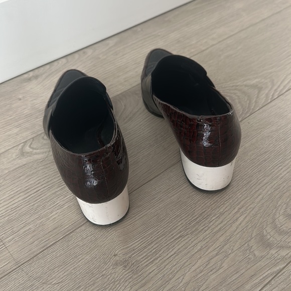 Phillip Lim Burgundy, White & Black Loafers - Picture 3 of 3